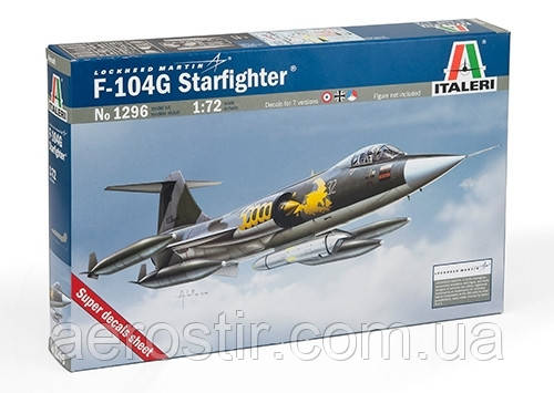 Lockheed F-104 G Starfighter G "RECCE" 1/72 Italeri 1296