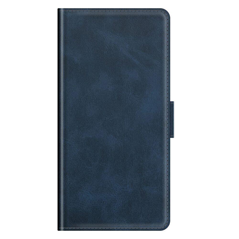 Чехол Deexe Retro Wallet для ZTE Blade A71 - Blue - фото 3 - id-p1467259351