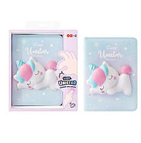Антистрес Блокнот Squishy Unicorn М'який Щоденник Сквіші Єдиноріг (00007)