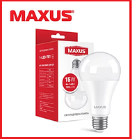 Лампа світлодіодна MAXUS 1-LED-781 A70 15 W 3000 K 220 V E27