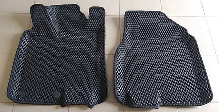 3D килимки EvaForma передні на Nissan Qashqai J10 '06-13, 3D килимки EVA, фото 1
