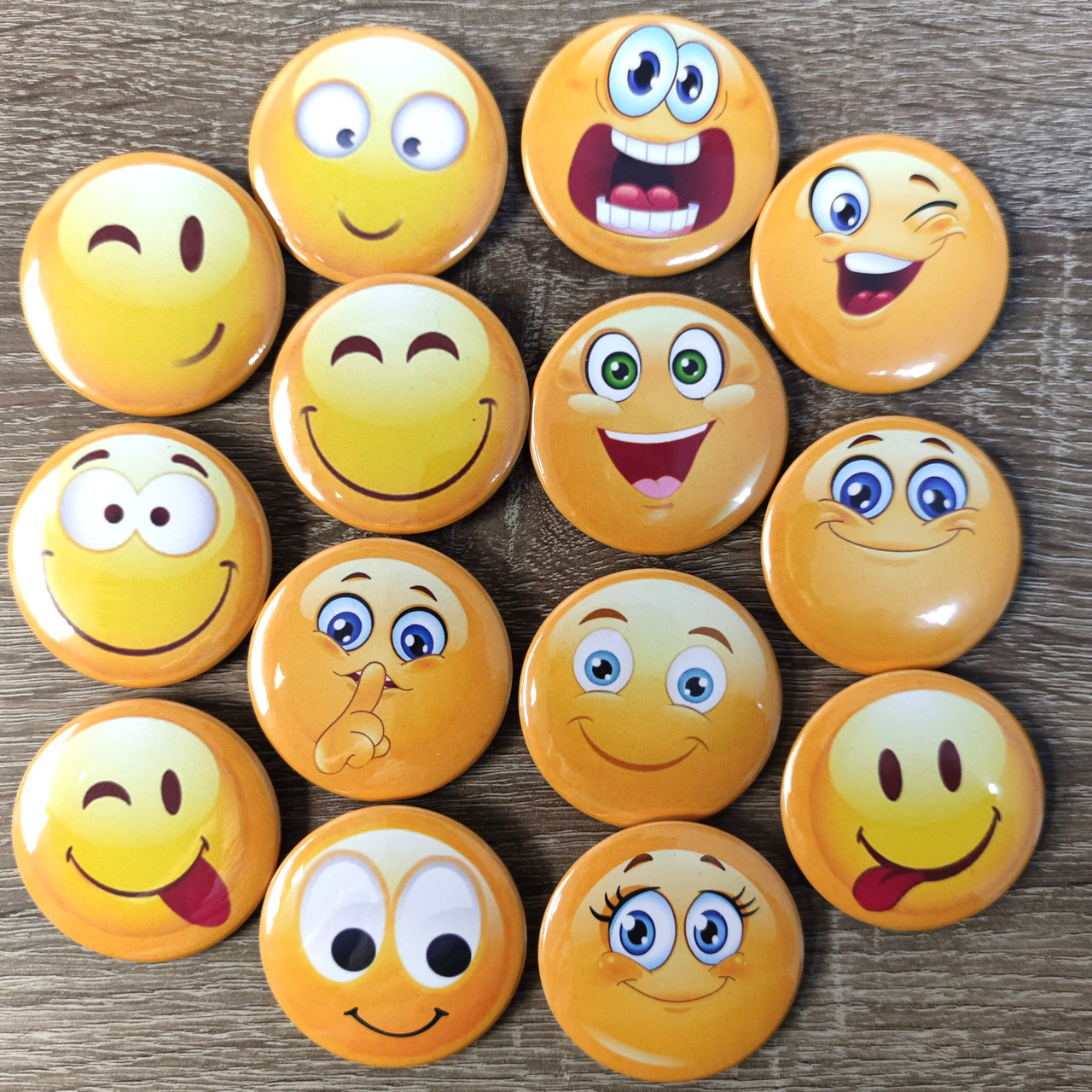 Значки Смайлики, фото 1