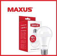 Лампа светодиодная MAXUS 1-LED-776 A60 10W 4100K 220V E27
