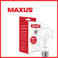 Лампа світлодіодна MAXUS 1-LED-776 A60 10 W 4100 K 220 V E27