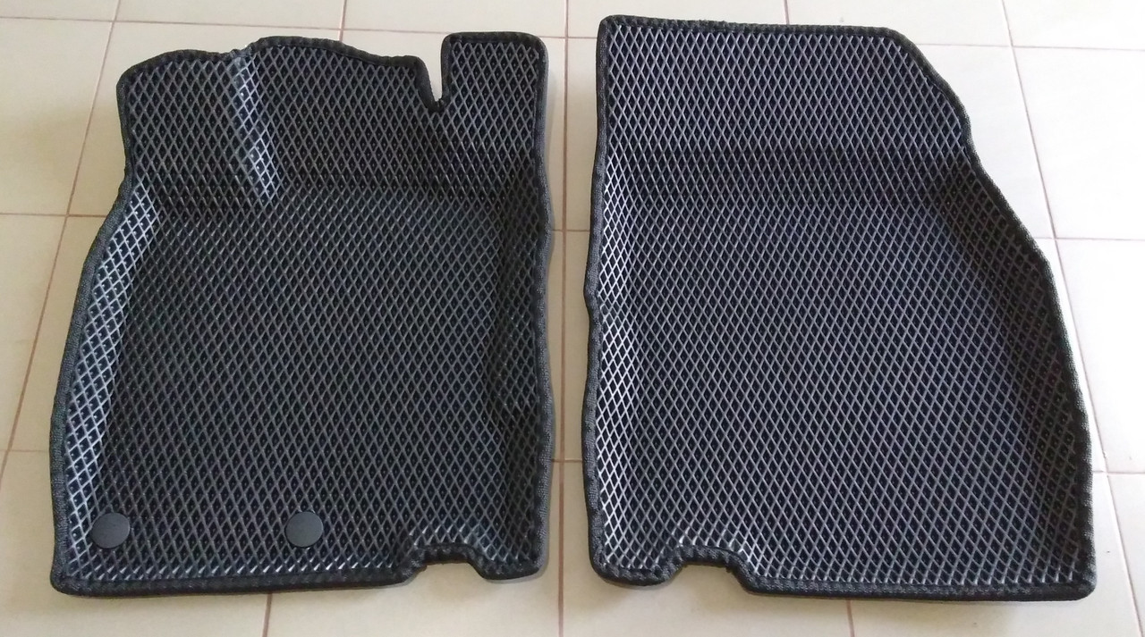 3D килимки EvaForma передні на  Nissan Qashqai 2 J11 '14-21, 3D килимки EVA
