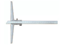 Штангенглубиномер ШГ - 200 - 0,02 с основанием 200мм **