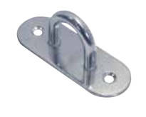 Обушок на пластині, арт. 82662081, нержавіюча сталь А2, 81мм