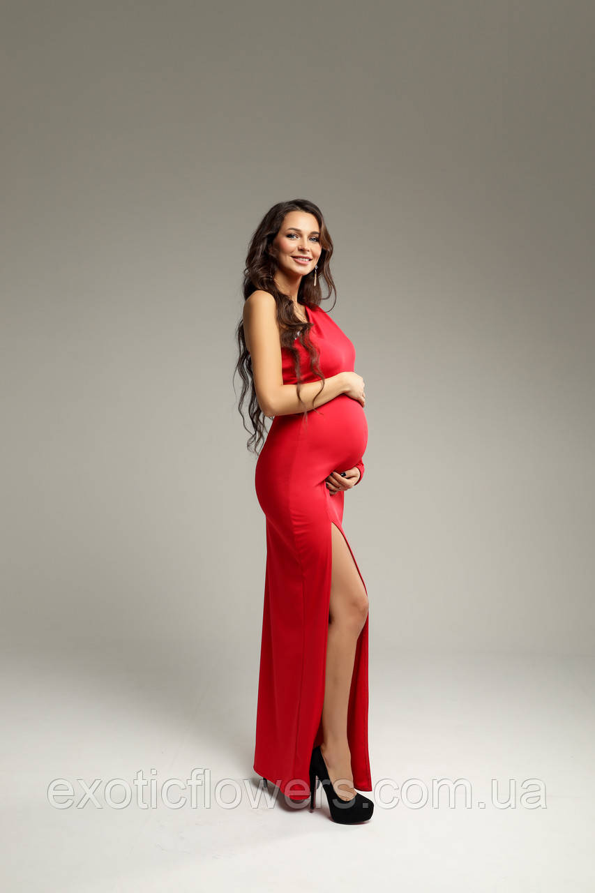Длинное платье для фотосессии беременной. Платье для беременной.
