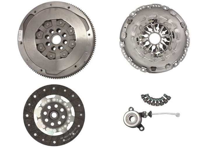 Комплект зчеплення з двухмассовым маховиком LUK 600020400 NISSAN QASHQAI / X-TRAIL / RENAULT KOLEOS 2,0 DCI 08-, фото 1
