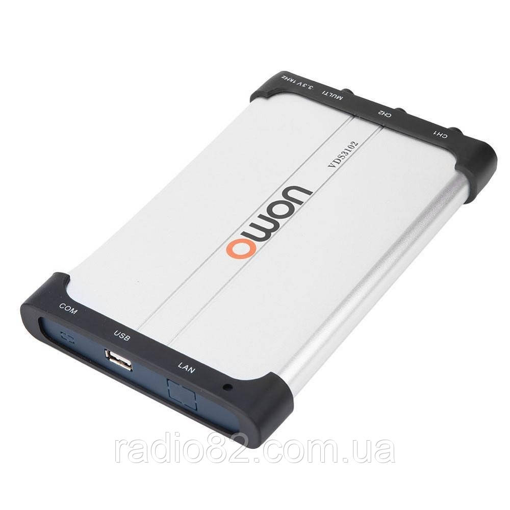 Компактний осцилограф-приставка 2-х канальний OWON VDS3102