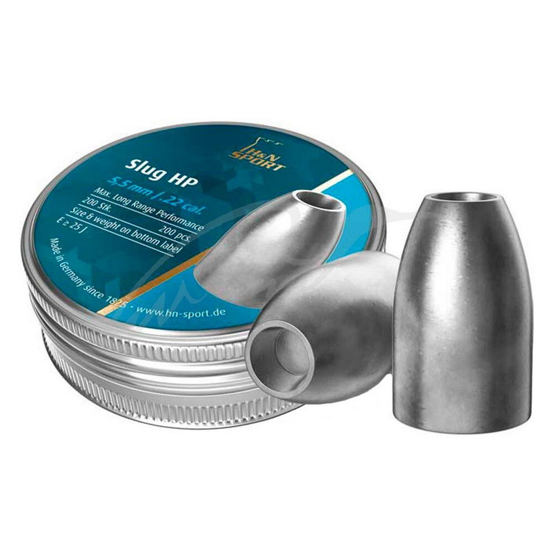 Кулі пневматичні H&N Slug HP 5.51 мм 1.74 грам. 200 шт / уп