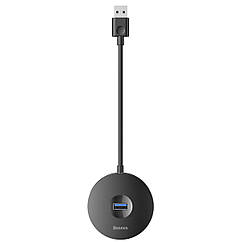 USB Hub Baseus Round Box USB3.0 to USB3.0*1 + USB2.0*3 Черный (CAHUB-F01) USB Hub Baseus Round Box USB3.0 to USB3.0*1 + USB2.0*3