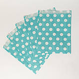 Паперовий пакет з малюнком 170*30*230 мм Подарунковий пакет крафт білий з кольоровим малюнком Пакет для пряників, фото 5