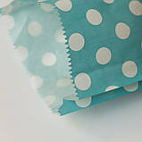 Паперовий пакет з малюнком 170*30*230 мм Подарунковий пакет крафт білий з кольоровим малюнком Пакет для пряників, фото 8