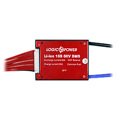 BMS плата LP Li-ion 60V 16S Dis 40A Ch 20A