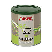 Кава мелена Caffe Musetti Organic Midori, в банці 250 г