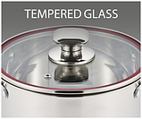 Набір каструль Prime Chef 8 предметів 2л, 2,7л, 3,7л, 6,1л Krauff, фото 3