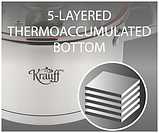 Набір каструль Prime Chef 8 предметів 2л, 2,7л, 3,7л, 6,1л Krauff, фото 5