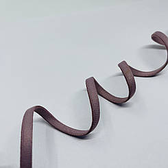 Бретель лавандова матова ( шнурівка) 6 мм.