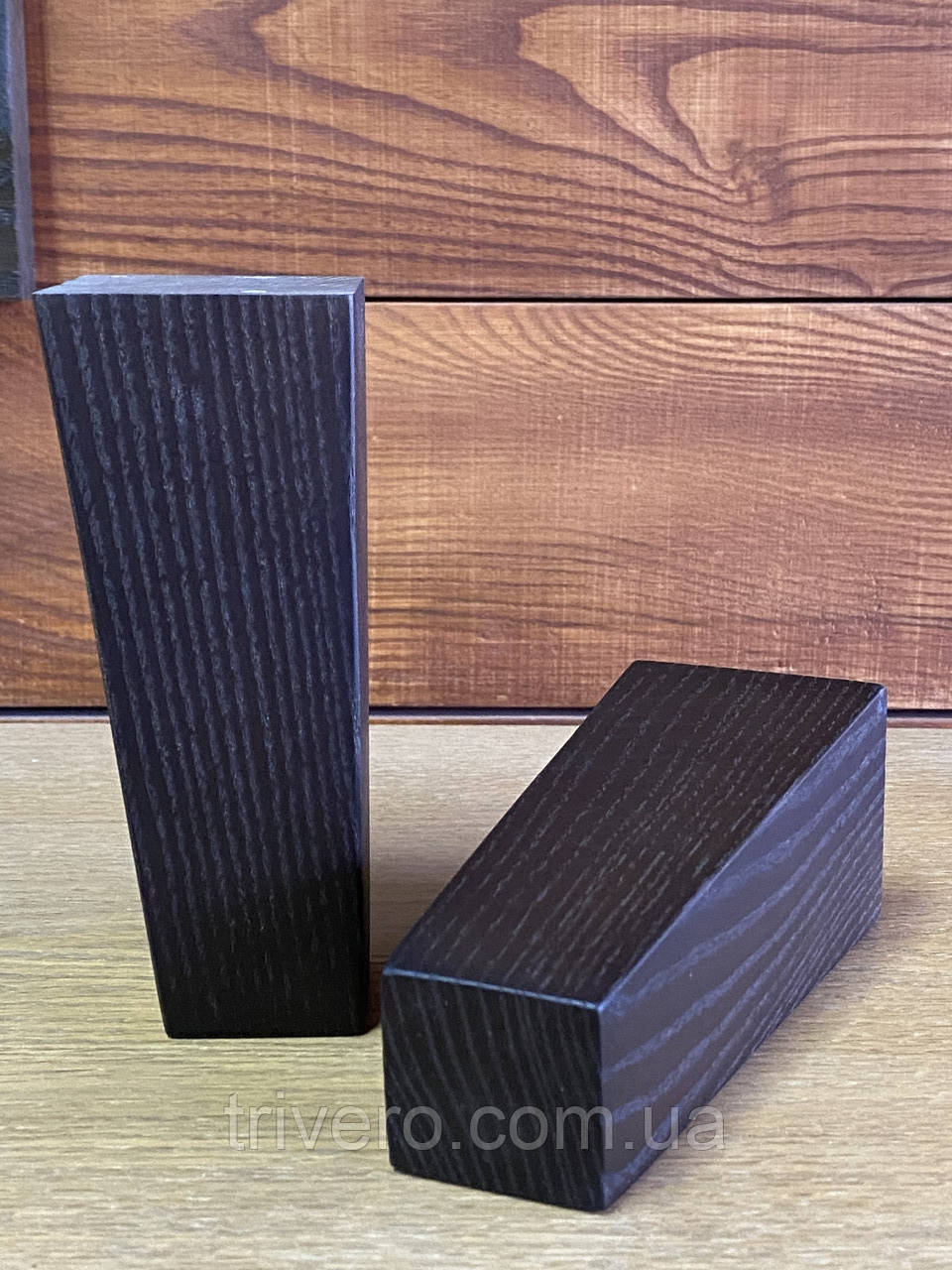 Косі квадратні ніжки з дерева H.150/ Квадрат - 5, фото 1