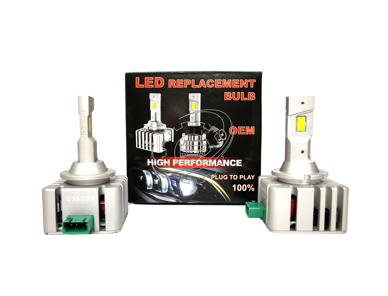 LED автолампи діодні BSmart D3S D3R Canbus 8800Лм 6000K 9-32В