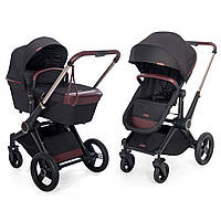 SHOM — Дизайнерська коляска Roberto Verino Elegance 2 в 1, колір Midnight Black