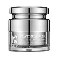 Антивозрастной крем для лица с платиной Ottie Platinum Aura Ultimate Capsule Cream 50 мл