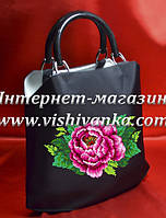 Заготівля на вишивку жіночої сумки СЖ 12-3 (чорна)