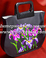Заготівля на вишивку жіночої сумки СЖ 15-2 (чорна)