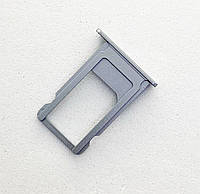 Лоток для сим карты iPhone 6S, серый (space grey)
