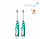 Дитячі зубні щітки Brush-Baby SoftBrush від 0 до 3 років (бірюзові), 2 шт., фото 2