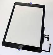 Тачскрин (сенсор) для iPad 9.7 (2017) (A1822/A1823), чорний, повний комплект,
