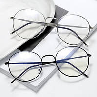 Круглые компьютерные очки модный стиль