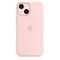 Чехол силиконовый Silicone Case для Apple iPhone 13 Mini (5.4) OEM Original 1:1 (Chalk Pink) Розовый