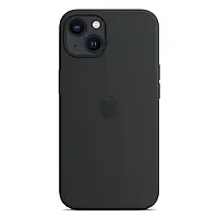 Чехол силиконовый Silicone Case для Apple iPhone 13 Mini (5.4) OEM Original 1:1 (Midnight) Черный