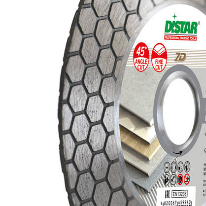Круг алмазний відрізний Distar Edge Dry 1A1R 125x1,6x25x22,23, фото 4