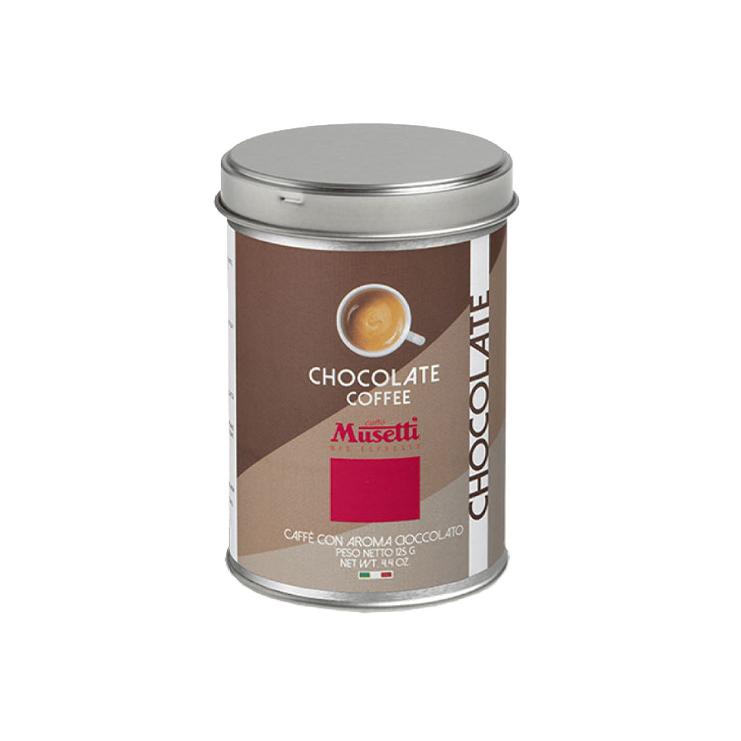 Кава мелена Caffe Musetti Chocolate Coffee, в банці 125 г
