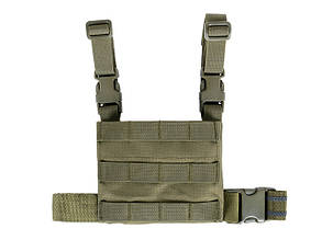 KANGAROO DROP LEG PANEL стегнова платформа - Olive [8FIELDS]