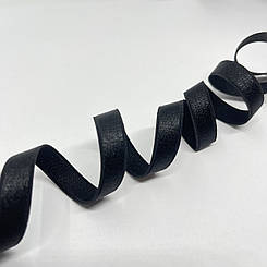 Бретель чорна глянець 10 мм.