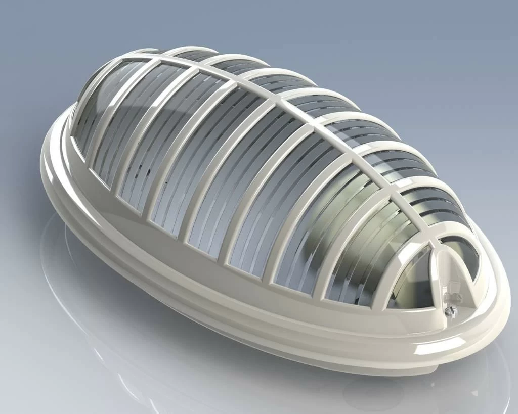 LED світильник вуличний Horoz Aqua Бра з решіткою IP54 400-000-111