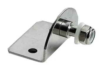 Основа для кріплення газової пружини. Кутове. 90°. Для отворів 8 мм. З н.ж. сталі. OSCULATI, фото 1