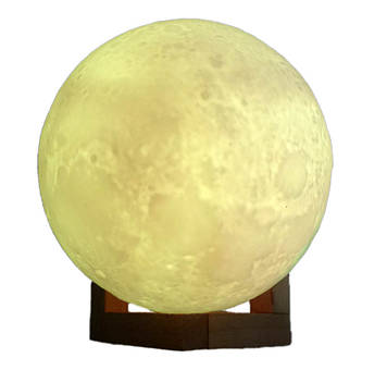 Нічник Луна Moon lamp 13 см  6 кольорів