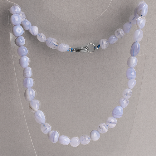 Сапфирин агат самородки намисто, 1025БСА, ціна 968 грн — Prom.ua (ID ...