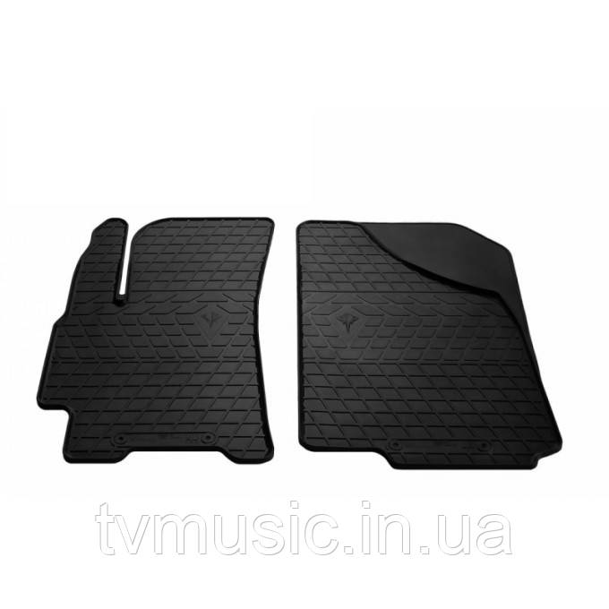 Килимки в автопередні гумові Stingray Daewoo Lanos (1997-2016) 2 шт.