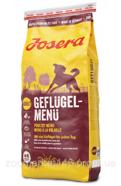 Сухий корм JOSERA GeflugelMenu