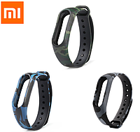 Силиконовые ремешки 3шт для фитнес браслета трекера Xiaomi Mi Band M2 Камуфляж