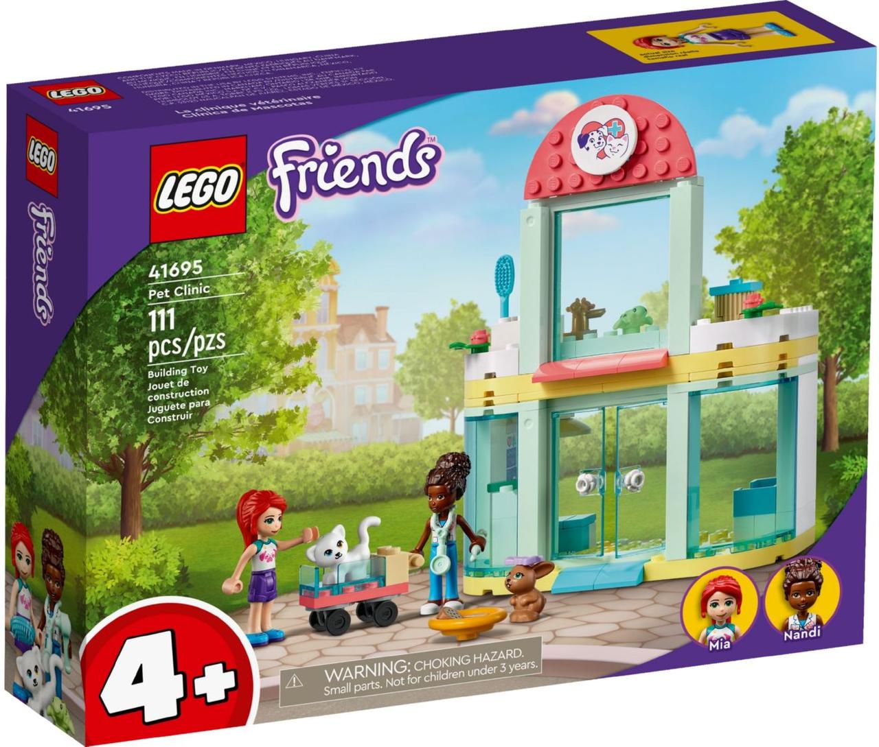 Lego Friends Клініка для хатніх тварин 41695