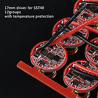 Драйвер 17мм для SST40, 1*Li-Ion, 5A (подходит для Convoy S2 / S2+ / S3 / S6 / S8 / M1 / M2 / C8 / C8+ и др.)