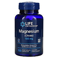 Магний цитрат Life Extension "Magnesium Citrate" 100 мг (100 капсул)