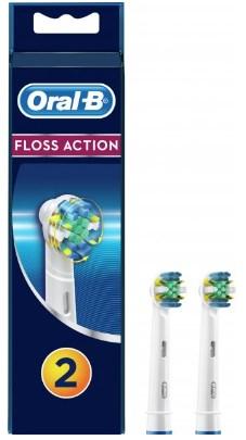 Змінні Насадки Oral B Floss Action 2 шт перехідник для електричної зубної щітки